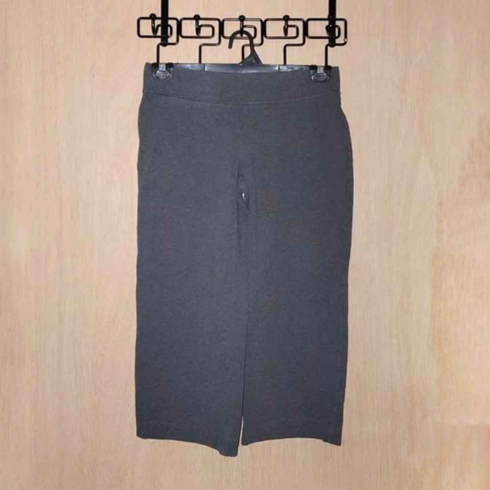 Lands' End Heather Grey Capri Leggings, Size Small (GUC)